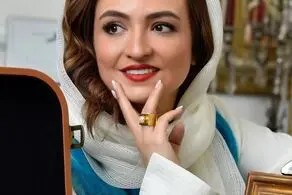 گلاره عباسی با استایل جذاب کنار سفره هفت سین/ تصاویر

