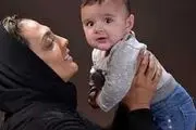 جشن تولد متفاوت و ساده فرزند شهربانو منصوریان در کنار همسرش + ببینید