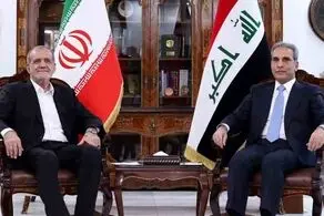 دیدار فائق زیدان و پزشکیان در عراق