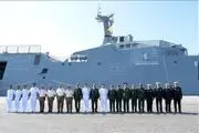 ناوگروه نیروی دریایی سپاه پاسداران به امارات رسید