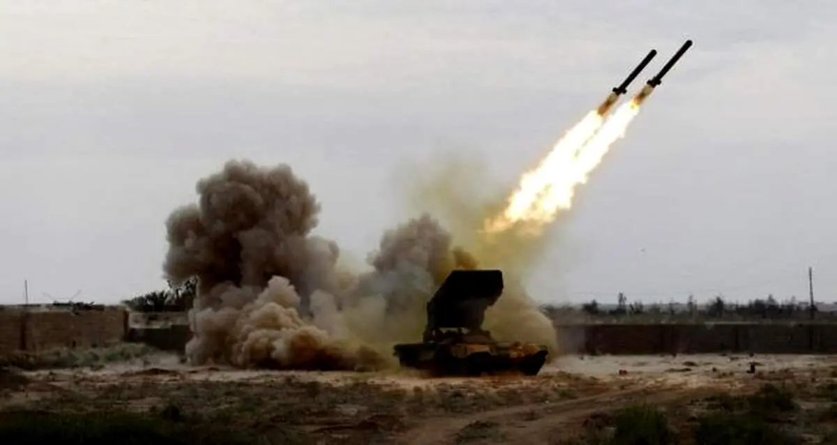 الحشد الشعبی عراق تجمع تروریست ها را هدف قرار داد