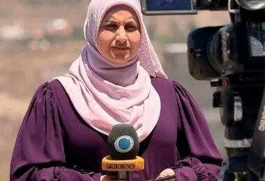 این خبرنگار زن ربوده شد + عکس 