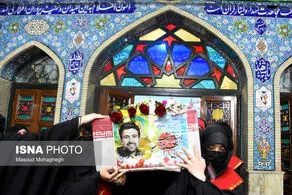 تشییع پیکر یکی از کارمندان وزارت دفاع/ ببینید 