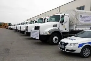 ارسال کمک‌های بشردوستانه جمهوری آذربایجان به ایران