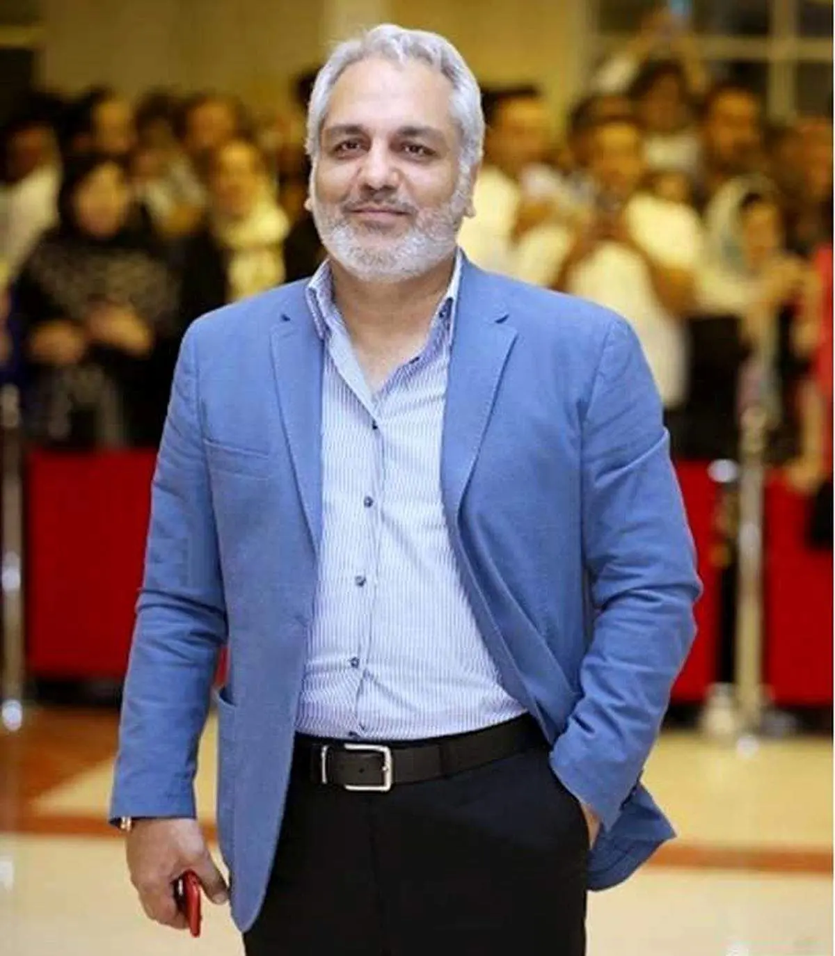 مهران مدیری با استایل جدید/ عکس