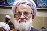 پیکر مرحوم آیت‌الله امامی کاشانی در خاک آرام گرفت