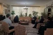 محسنی اژه‌ای با خانواده شهید قدوسی دیدار کرد