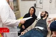 اولین تصویر از حسین رونقی پس از آزادی+ببینید