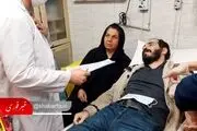 اولین تصویر از حسین رونقی پس از آزادی+ببینید