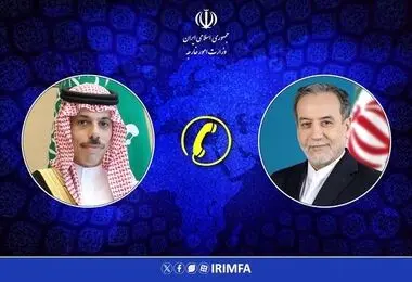 گفت‌وگوی تلفنی وزرای امور خارجه جمهوری اسلامی ایران و عربستان سعودی