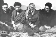 عکس دیده نشده از یاسر عرفات، فرزند امام و بنی صدر + ببینید 