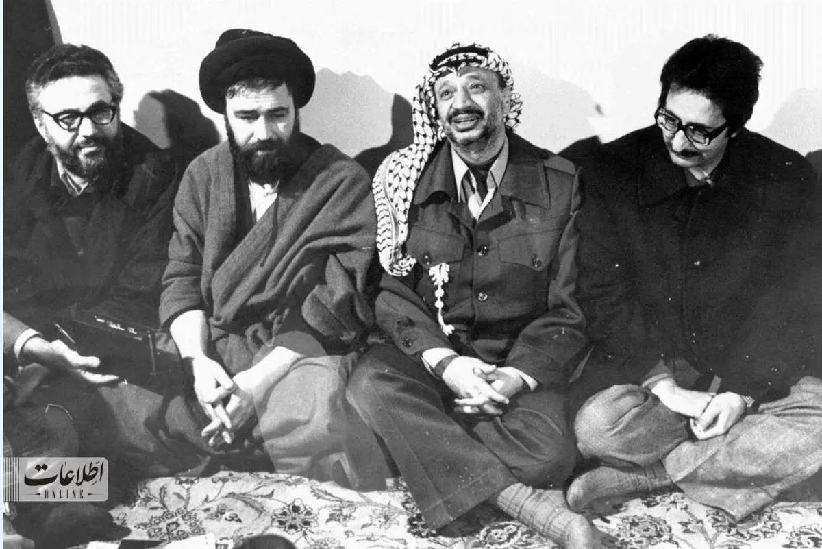 عکس دیده نشده از یاسر عرفات، فرزند امام و بنی صدر + ببینید