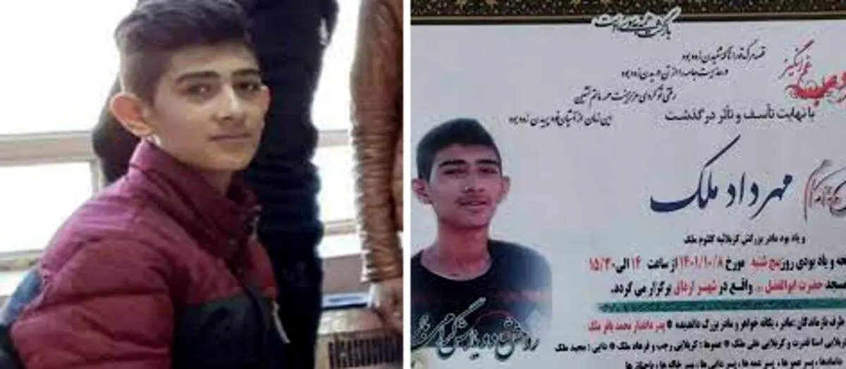 کشته شدن «مهرداد ملک» بر اثر شلیک پلیس؟ 