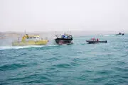 دزدان دریایی کیش به دام افتادند