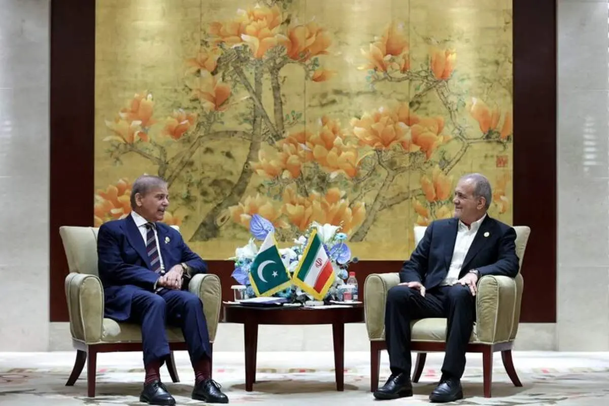 تماس تلفنی شهباز شریف و مسعود پزشکیان 