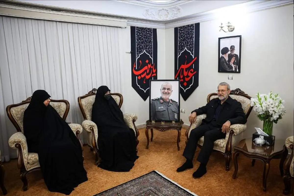 دلنوشته علی لاریجانی برای سردار سلامی