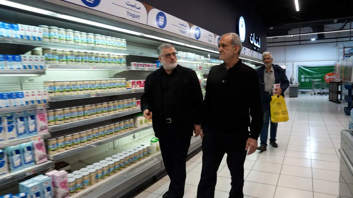 بازدید پزشکیان از زنجیره تأمین کالاهای اساسی/ تجلیل از مجاهدت خاموش فعالان سنگر اقتصاد