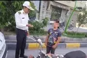 پلیس فراجای اصفهان جلوی پسر بچه ۹ ساله را گرفت!