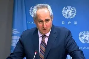 سازمان ملل خواستار بازگشایی تنگه هرمز شد