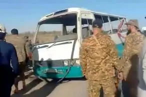 انفجار مرگبار یک اتوبوس در سوریه + عکس 