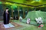 حضور رهبر انقلاب در مرقد بنیانگذار جمهوری اسلامی ایران 