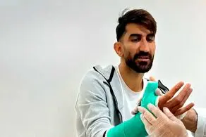 دستکش طلایی دور از دسترس سنگربان دست‌شکسته!