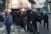 پیکر همسر شهید مطهری در تهران تشییع شد 