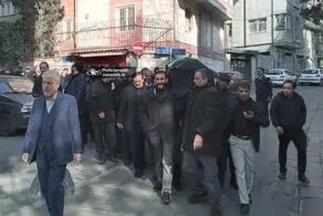 پیکر همسر شهید مطهری در تهران تشییع شد 