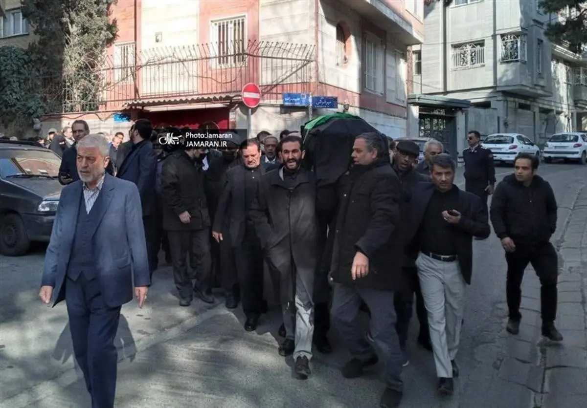 پیکر همسر شهید مطهری در تهران تشییع شد
