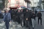 پیکر همسر شهید مطهری در تهران تشییع شد 