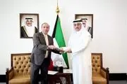 پیام کتبی وزیر خارجه ایران به وزیر خارجه کویت 