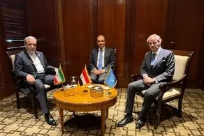 جزییات دیدار عراقچی و گروسی در مصر