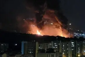 حمله اسرائیل به انبار نفت شهران و یک مخزن سوخت در جنوب تهران