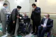 جمعی از ایثارگران با رئیسی در نهاد ریاست جمهوری دیدار کردند/ ببینید 
