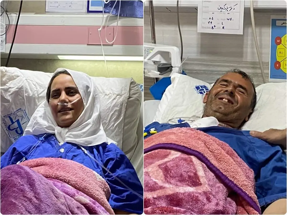 عکس دو بیماری که مسعود پزشکیان آنها را عمل کرد +  ببینید 