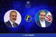 رایزنی عراقچی و فیدان درباره گفت‌وگوهای غیرمستقیم ایران و آمریکا 
