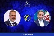 رایزنی عراقچی و فیدان درباره گفت‌وگوهای غیرمستقیم ایران و آمریکا 