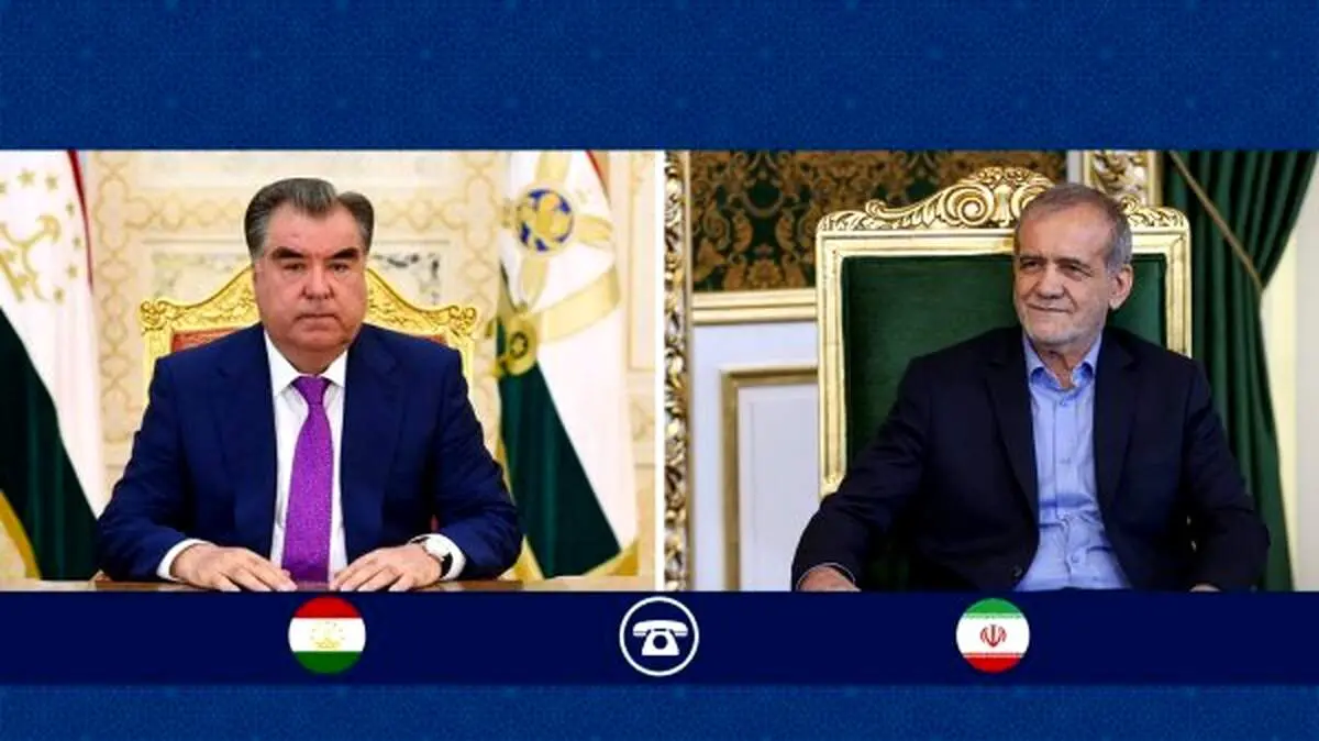 روسای جمهور ایران و تاجیکستان عید سعید فطر و عید نوروز را به یکدیگر و مردم دو کشور تبریک گفتند 