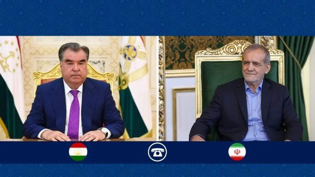 روسای جمهور ایران و تاجیکستان عید سعید فطر و عید نوروز را به یکدیگر و مردم دو کشور تبریک گفتند 