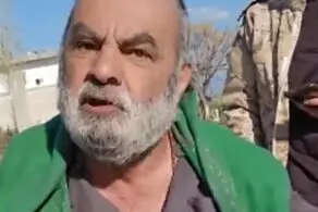 انتقال پیرمرد ایرانی و فرزند ۱۳ ساله‌اش از سوریه