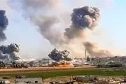 وقوع انفجار مهیب در ورودی شهر البوکمال