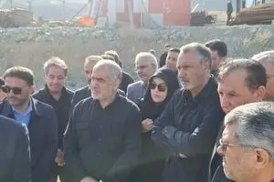 اعضای کمیسیون عمران از پل B1 بازدید کردند 