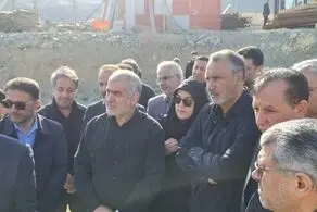 اعضای کمیسیون عمران از پل B1 بازدید کردند 