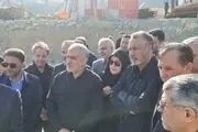 اعضای کمیسیون عمران از پل B1 بازدید کردند 