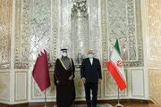 وزیر امور خارجه قطر با ظریف دیدار کرد