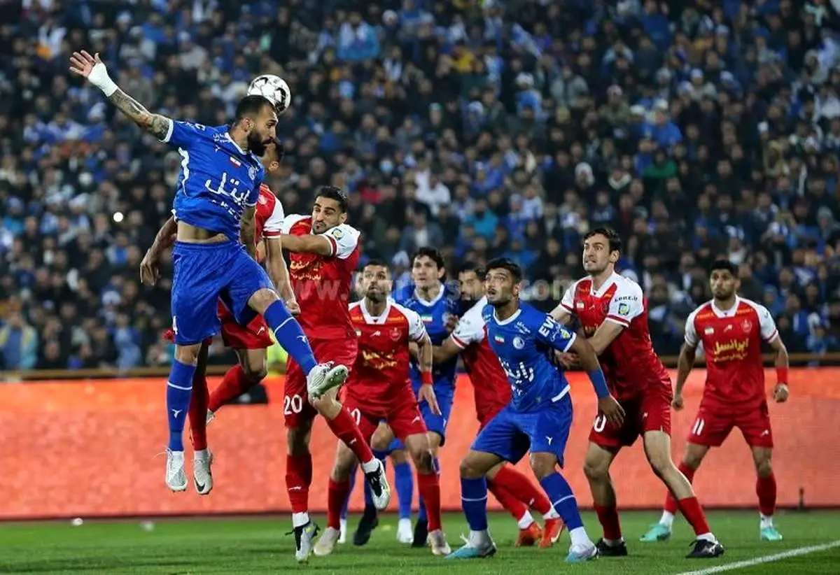 کری استقلالی‌ها برای پرسپولیسی‌ها/ فیلم