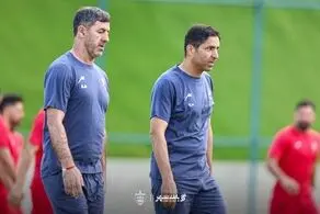 تمرین جذاب پرسپولیسی ها با حضور آقا وحید و کریم در ترکیه/ عکس