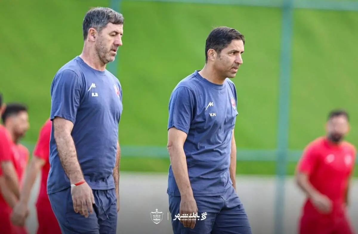 تمرین جذاب پرسپولیسی ها با حضور آقا وحید و کریم در ترکیه/ عکس