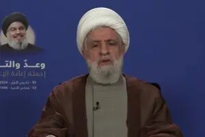 شیخ نعیم قاسم از مردم ایران تشکر ویژه کرد