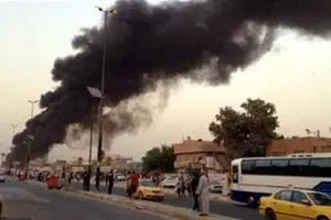 انفجار تانکر سوخت + عکس 